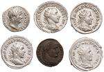 6-Piece lot of Roman Coins