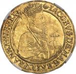 GRANDE-BRETAGNE - UNITED KINGDOMJacques Ier (1603-1625). Unité d’or valant 20 shillings, 4e buste ND
