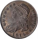 1814 Capped Bust Half Dollar. O-107. Rarity-2. MS-62 (PCGS).