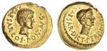 公元前43年罗马帝国盖乌斯金币 NGC Ancients Ch AU Roman Imperatorial, Gaius Julius Caesar Octavianus