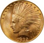 1932 Indian Eagle. MS-64 (PCGS).