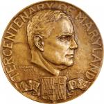 1934 Maryland Tercentenary Medal. Bronze. MS-66 (NGC).