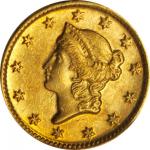 1853-D Gold Dollar. MS-62 (PCGS).