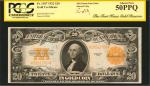 Fr. 1187. 1922 $20  Gold Certificate. PCGS Currency About New 50 PPQ.