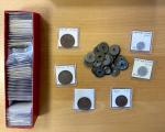 Group Lots - China，CHINA: LOT of 119 coins, including Imperial dragon 10 cash (7), 20 cash (4), silv