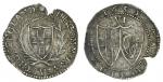 Commonwealth (1649-60), Sixpence, 3.13g, 1653, m.m. sun, shield of England within palm and laurel wr