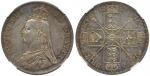 Coins, Great Britain. Victoria, Double florin 1887