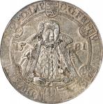 GERMANY. Saxe-Old-Weimar. Taler, 1581. Saalfeld Mint. Friedrich Wilhelm & Johann. PCGS Genuine--EF D