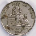 ベルギー (Belgium) 20サンチーム白銅貨 試鋳貨(Essai) 1859年 ／ 20 Centimes Copper Essai