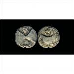 古代丝绸之路吕底亚银币