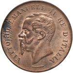 Savoia coins and medals Vittorio Emanuele II (1861-1878) 5 Centesimi 1867 N - Nomisma 958 CU Macchia