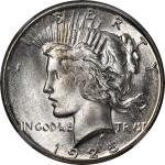 1925-S Peace Silver Dollar. MS-65 (NGC).