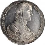 MEXICO. Guadalajara. Augustin I Iturbide Silver Proclamation Medal, 1822. NGC MS-65 Prooflike.
