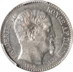 DANISH WEST INDIES. 10 Cents, 1859. Copenhagen Mint. Frederik VII. PCGS MS-64.