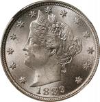 1889 Liberty Head Nickel. MS-64 (NGC).