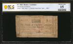 Homer, Louisiana. The Parish of Claiborne. 1862 $1. PCGS Banknote Choice Fine 15 Details. Mounting R