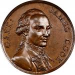 1779 Cook Courage and Perseverance Medal. Betts-555. Bronze, 38 mm. MS-63 (PCGS).