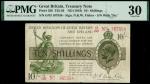 Treasury Series, N.F.Warren-Fisher, first issue, 10 shillings, ND (30 September 1919), red serial nu
