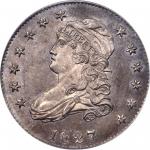 1827年半身像1/4美元 PCGS Proof 65 1827/3/2 Capped Bust Quarter