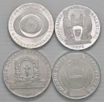 Foreign coins;AUSTRIA Repubblica Lotto di quattro monete in AG come da foto da esaminare - FDC-FS;20