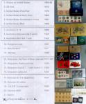Worldwide; 1970-1990,  Lot of mint sets, proof sets, coins, medals, sepcimen notes, from various cou