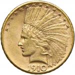 Foreign coins;USA 10 Dollari 1910 - KM 130 AU (g 16.72) Minimi colpetti al bordo - SPL;800