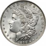 1879 Morgan Silver Dollar. MS-66+ (PCGS). CAC.