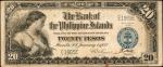 PHILIPPINES. Bank of The Philippine Islands. 20 Pesos, 1933. P-24. Fine.