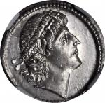 CONSTANTIUS II, A.D. 337-361. AR Siliqua (3.32 gms), Antioch Mint, ca. A.D. 337-347. NGC Ch MS, Stri