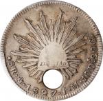 COSTA RICA. Costa Rica - Mexico. "Carrillo" 8 Reales, ND (1841). San Jose Mint. PCGS VF-30 Gold Shie