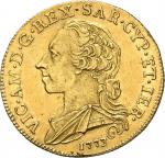 Italie PIeMONT SARDAIGNE Victor-Amedee III, 1773-1796.