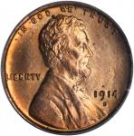 1914-D Lincoln Cent. MS-64 RB (PCGS).
