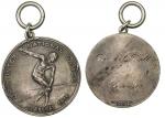 CHINA: AR medal， 1915， 35mm， OPEN INTER / NATIONAL GAMES / SHANGHAI 1915 around discus thrower at ce