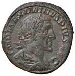 Roman coins Empire;Massimino (235-238) Sesterzio - R/ La Provvidenza stante a s. - RIC 61 AE (g 20.1