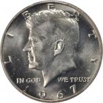 1967 Kennedy Half Dollar. MS-66 (PCGS).