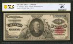 Fr. 319. 1891 $20 Silver Certificate. PCGS Banknote Choice Extremely Fine 45.