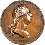 1776年华盛顿波士顿奖章 极美 1776 (ca. 1789) Washington Before Boston Medal