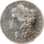 1903 Morgan Silver Dollar. Proof-64 (NGC).