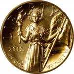 2015-W American Liberty High Relief $100 Gold Coin. Early Releases. United States Military Academy W