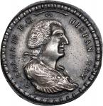 1789年泽斯佩德斯佛罗里达奖章 PCGS AU 53 1789 Zespedes Florida Proclamation Medal