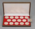 Hong Kong, $1000 Gold Proof Series, 1975 to 1988, set of 15 Gold $1000 Proof Coins, all with origina