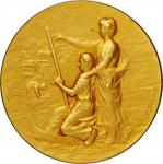 FRANCE. French Colonial: Tunisia. Sousse Agricultural Show Gold Award Medal, 1910. CHOICE UNCIRCULAT