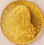 フランス (France) ルイ16世像 2ルイ･ドール金貨 1786年(T) KM592.14 ／ Louis XVI 2 Louis dor Gold