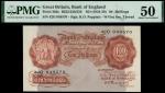 Bank of England, Kenneth Oswald Peppiatt (1934-1949), 10 shillings, ND (1948), serial number 42O 949