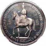 1953年英国精铸克朗银币，英女皇加冕纪念，NGC PF66 Cameo，#2027807-057