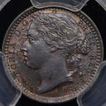 GREAT BRITAIN Victoria ヴィクトリア(1837~1901) 1/3Farthing 1868 PCGS-MS64BN  UNC+