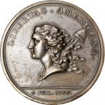 1976 Libertas Americana Medal. Modern Paris Mint Dies. Silver. No. 0230. Mint State.