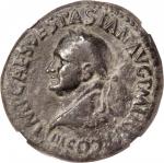 VESPASIAN, A.D. 69-79. AE Sestertius (24.54 gms), Rome Mint, ca. A.D. 71. NGC Ch F, Strike: 5/5 Surf