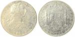 Mexico, Silver 8 Reales, 1789, bust of Charles III, struck at Mexico city,good extremely fine.
