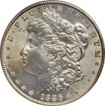 1886 Morgan Silver Dollar. MS-65 (PCGS). OGH.